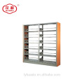 Luoyang Cheap Price Metal Bookcase Book Storage Shelf Steel Library Magazine Shelf